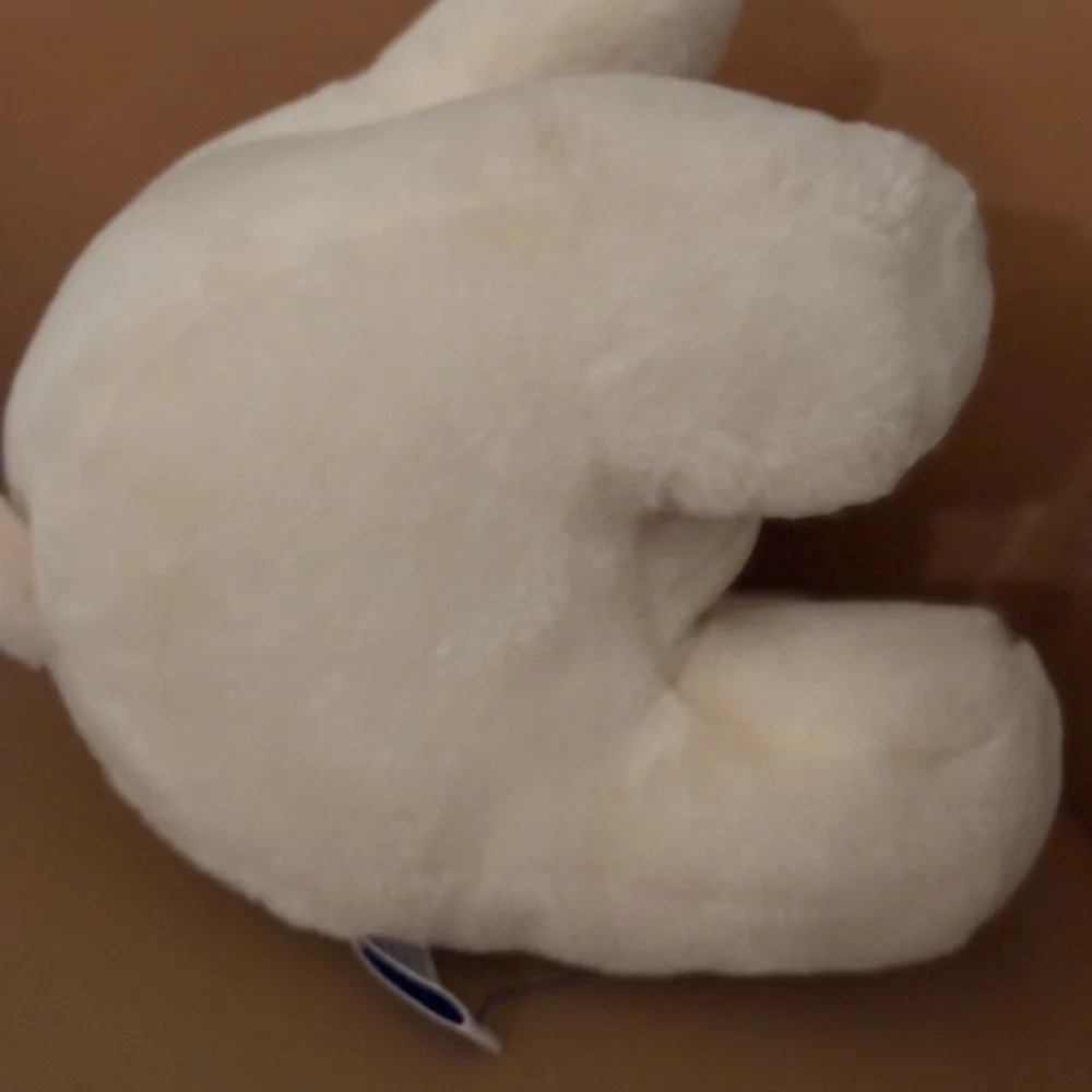 1980’s The World‎ of Smile white Teddy Bear Plush Stuffed Animal Korea VINTAGE